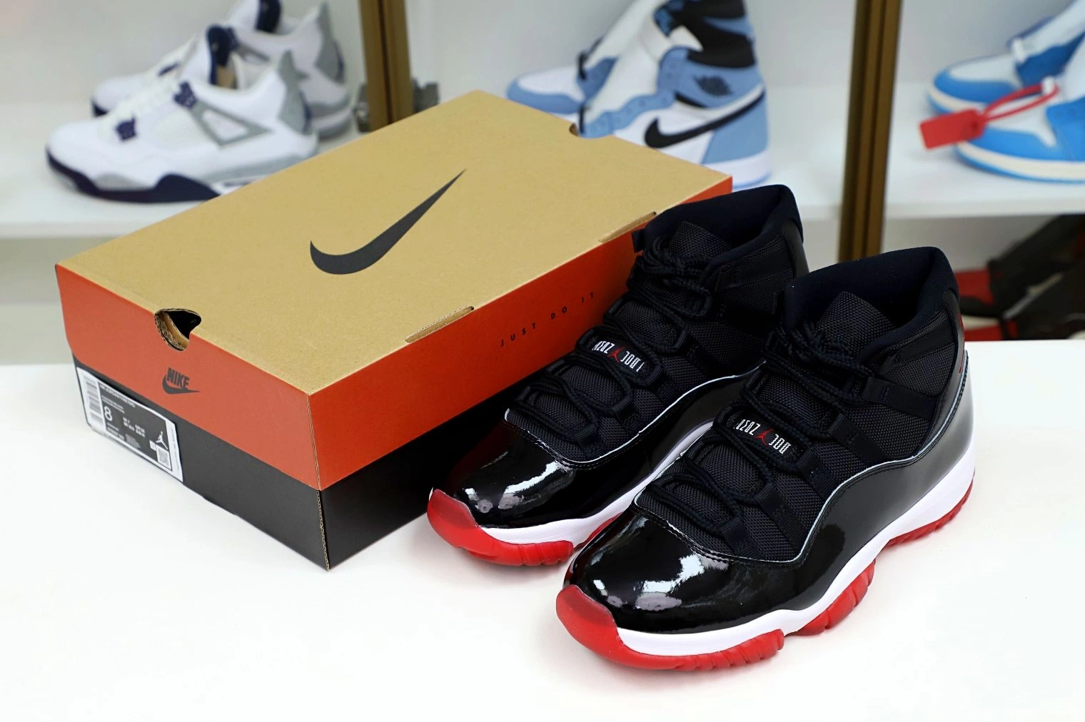JORDAN 11 2019 RETRO AIR 'BRED' 0816